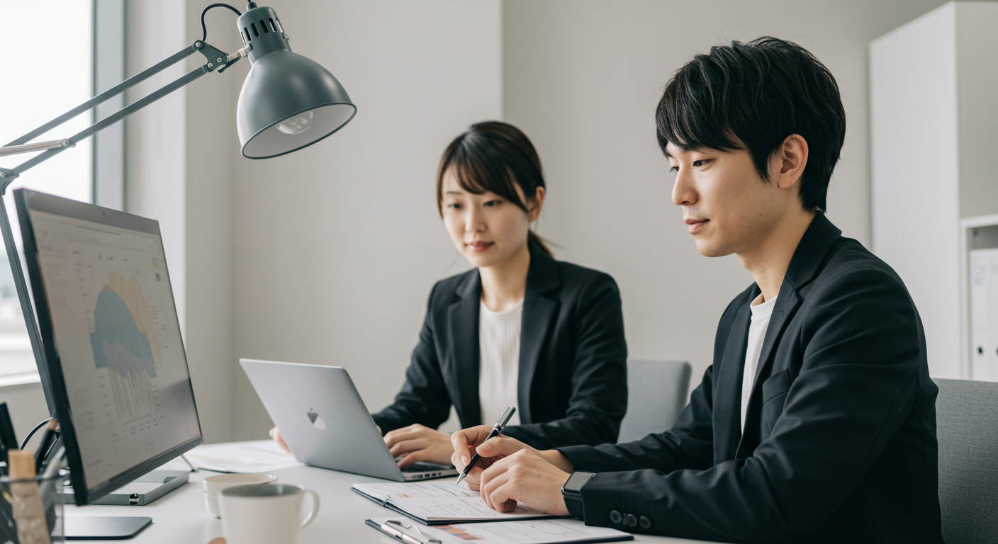 カスタマーサクセスジャーニーマップの作り方に関する実践的な作業シーンの画像